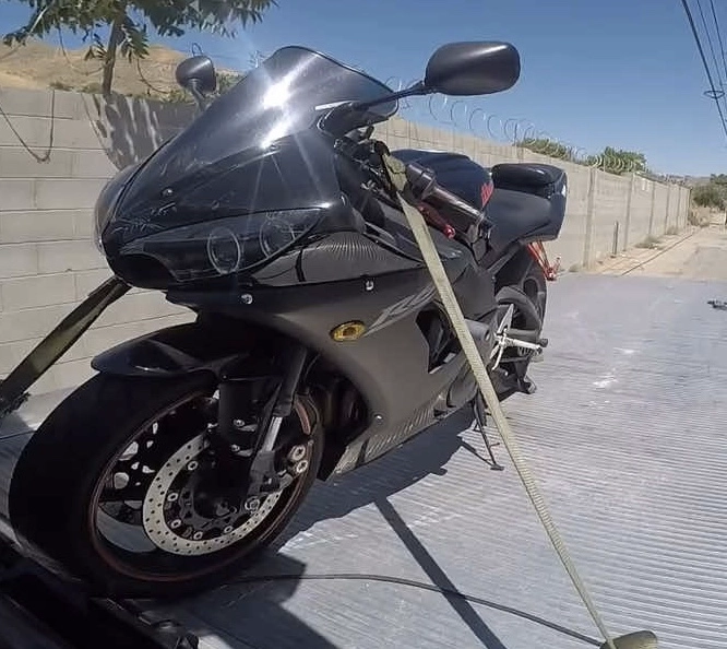 motorcycle towing